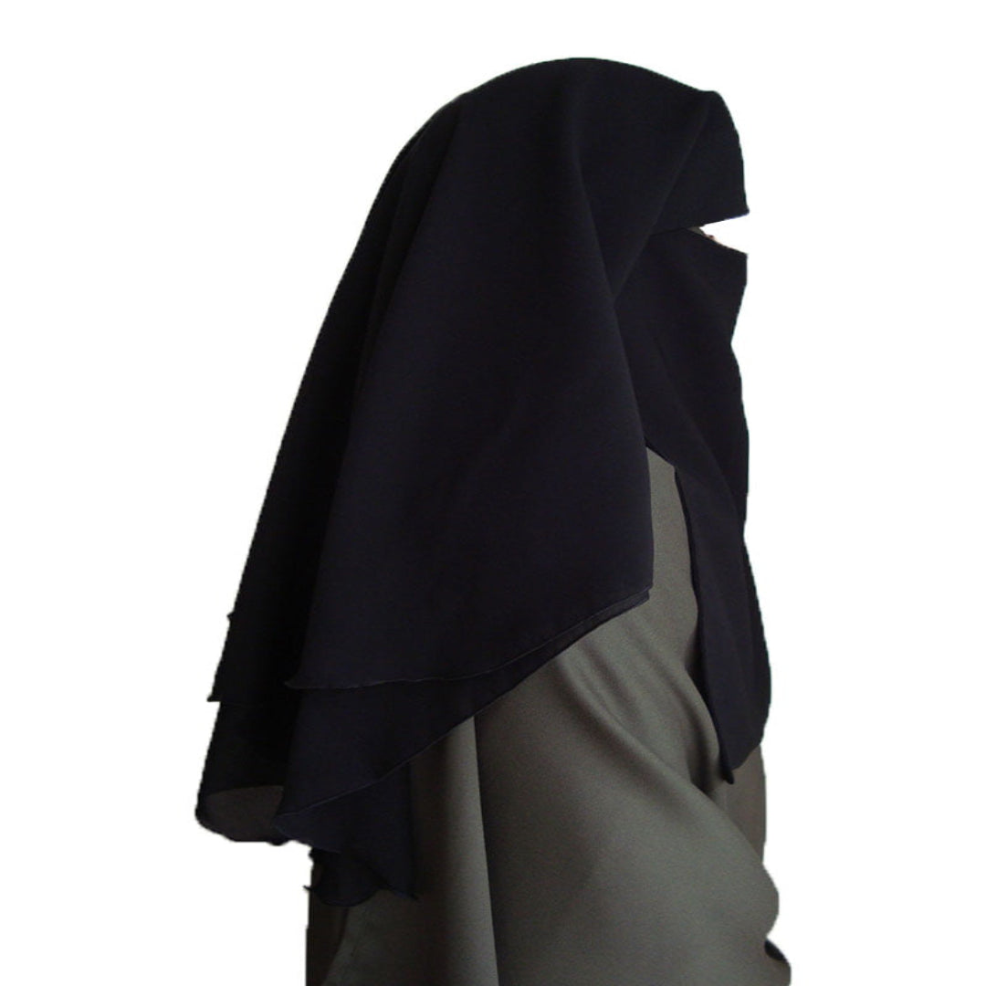 Triple Layer Naqab #407, wholesale, Rayyan Hijab Store - photo 1
