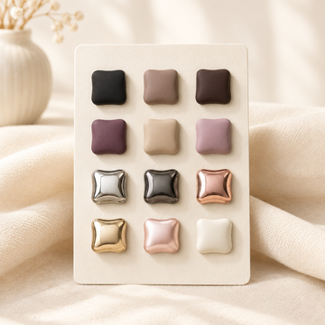 Hijab Magnets #689, 12-piece wholesale pack, Rayyan Hijab Store