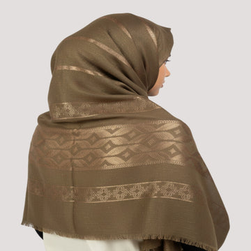 Lawn Jacquard  Zari Stole  (12pcs Pack) لان  اسٹول