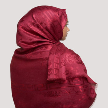 Lawn Jacquard  Zari Stole  (12pcs Pack) لان  اسٹول
