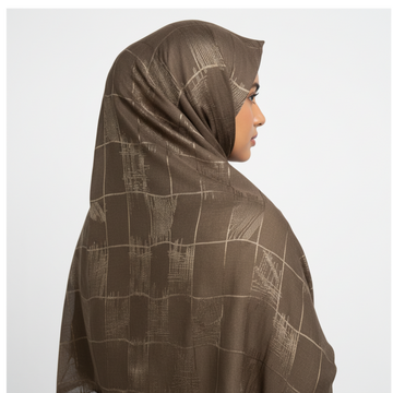 Jersey Jacquard Stole #662, 12-piece wholesale pack, Rayyan Hijab Store - photo 1