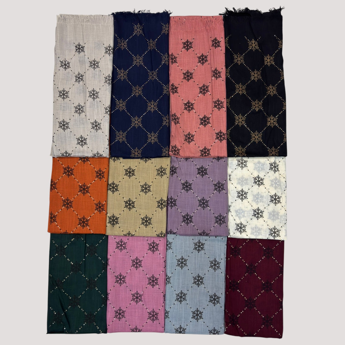 Cashmere Printed Stole #Sc18, 12-piece wholesale pack, Rayyan Hijab Store - photo 3