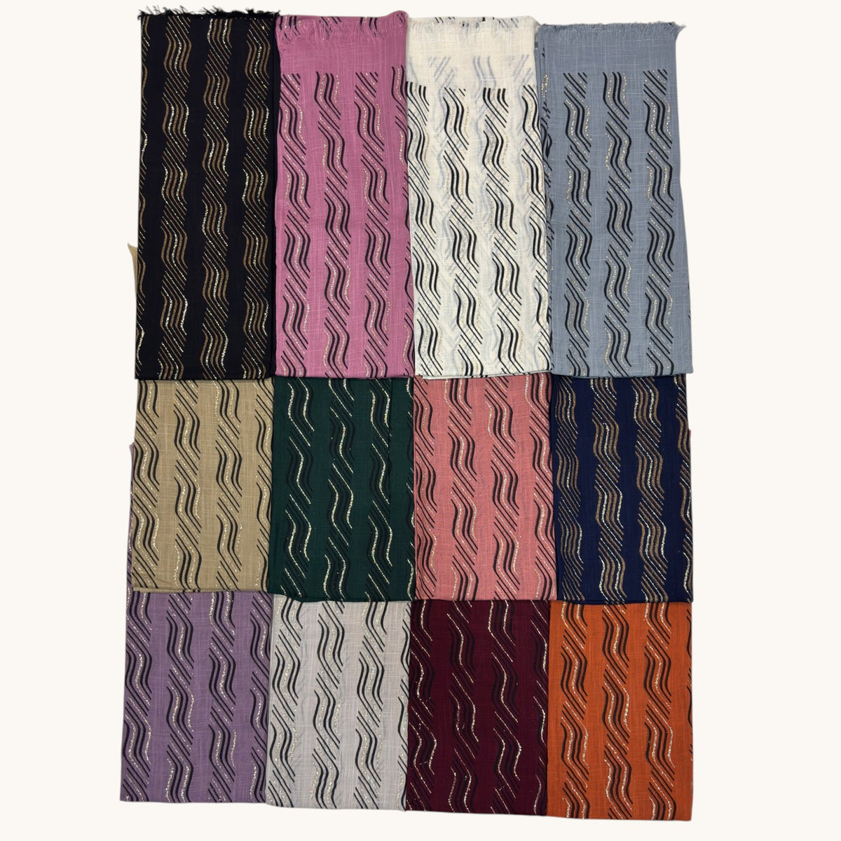 Cashmere Printed Stole #Sc18, 12-piece wholesale pack, Rayyan Hijab Store - photo 3