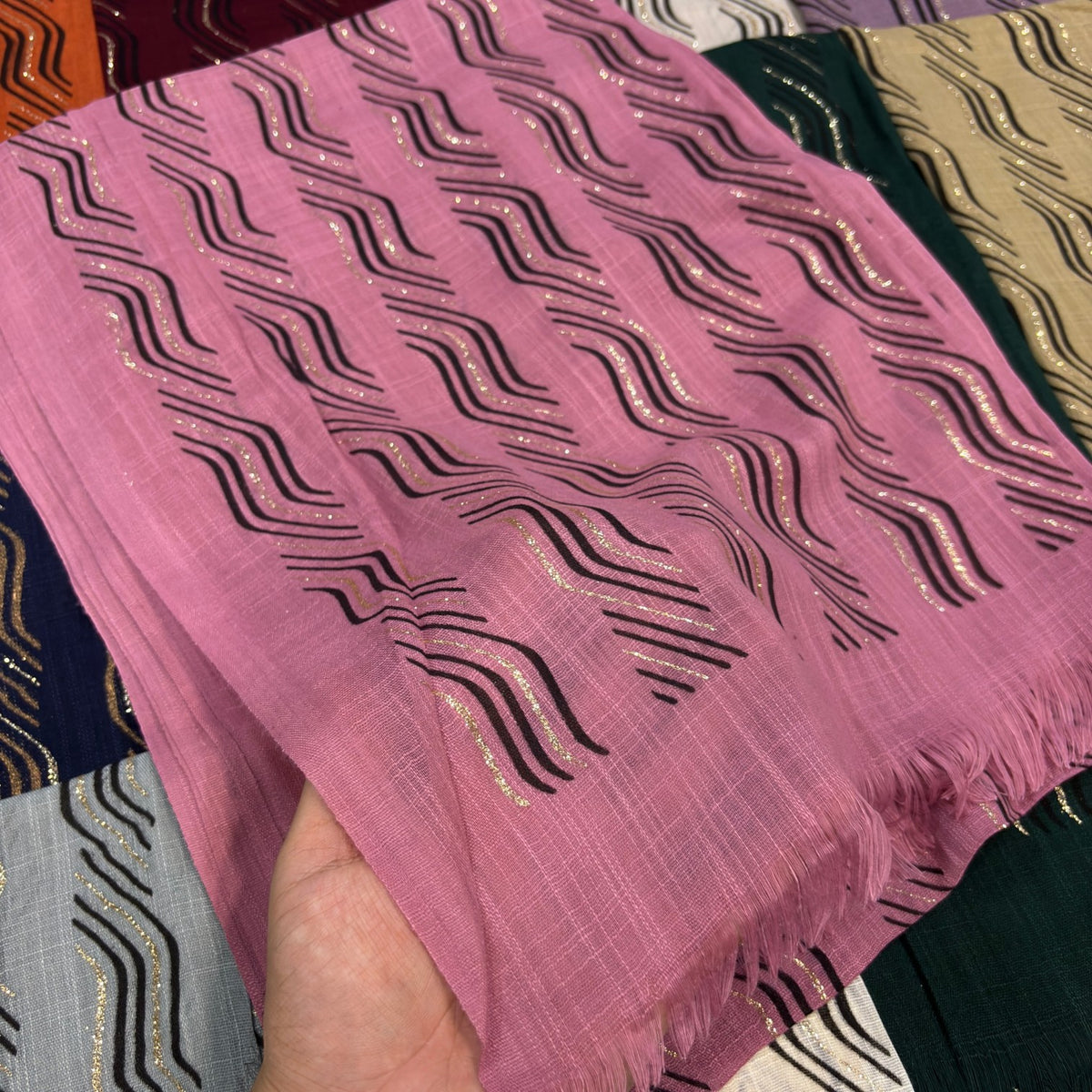 Cashmere Printed Stole #Sc18, 12-piece wholesale pack, Rayyan Hijab Store - photo 2