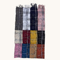 Checkered Nug Pallu #526, 12-piece wholesale pack, Rayyan Hijab Store - photo 3