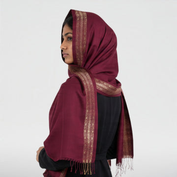 Border Viscose Stole (12pcs pack) بارڈر ویسکوز سٹول – پریمیم کوالٹی