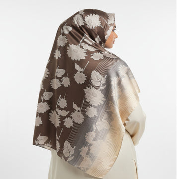 Nepali Silk Jacquard Stole #531 (12pc pack) نیپالی سلک جیکارڈ اسٹول